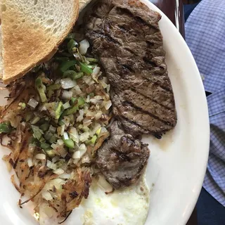 Steak and Eggs Platter