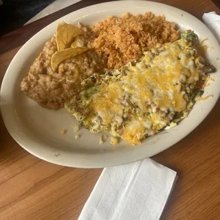 Fresh Vegetarian Omelette