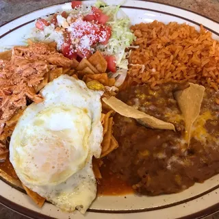 Chilaquiles with Chicken