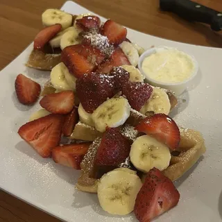 Lucy's Belgium Strawberry Waffle