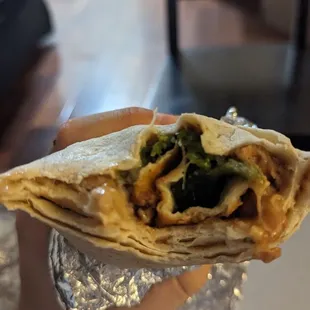 Chile relleno burrito