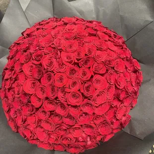 Roses bouquet ramo buchón