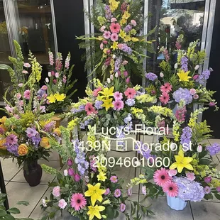 Colorful arrangements