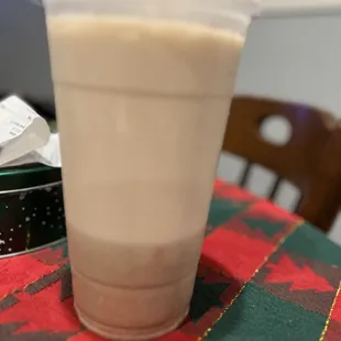 Horchata- way too thick. Immediately separated