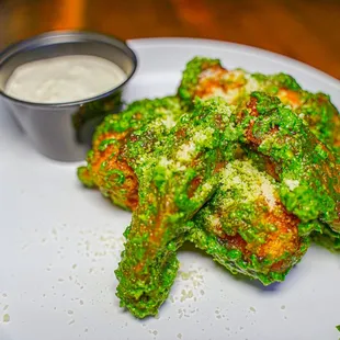 Garlic Pesto Wings (GF)