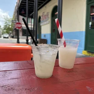 Coconut margarita, frozen margarita