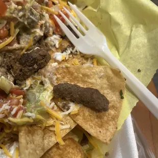 Cold meat and soggy chips