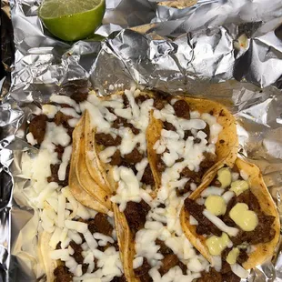 al pastor mini tacos