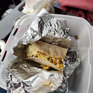 Breakfast taco