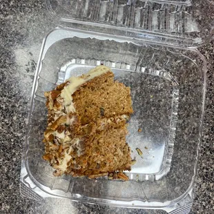 The most Devine carrot cake I&apos;ve ever had.