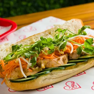 a sub sandwich