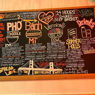 Menu inside