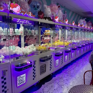 Claw machines