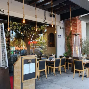 Dining patio