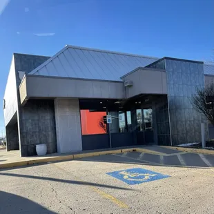 Parking to Side of Bakery