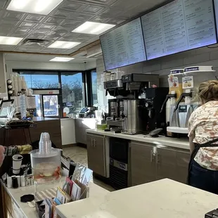 Interior - Menu Overhead, Order Counter