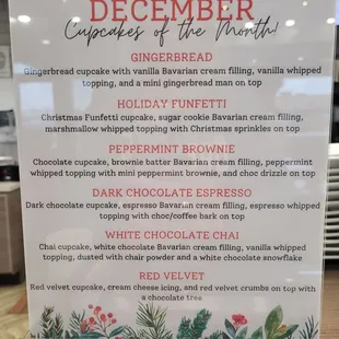 December specials