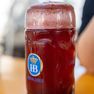Mixed Berry Radler ($10/0.5L)