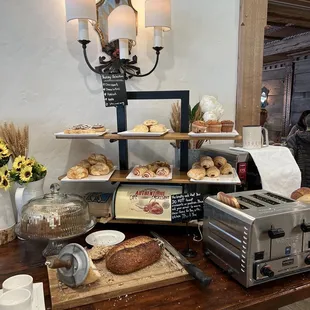 Pastries and more bread