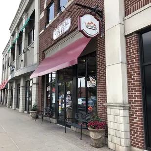 Exterior shot in exclusive West Dearborn on gorgeous Michigan Avenue on July 25, 2018