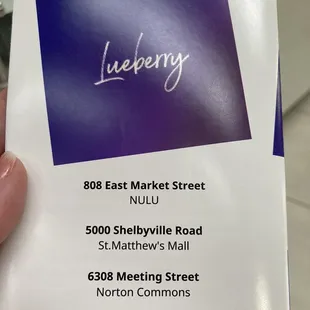 3 locations