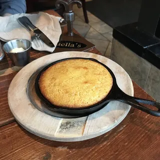 Skillet Cornbread with Honey Butter