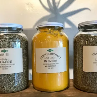 A few of their bulk spices.