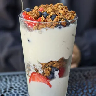 Greek yogurt parfait