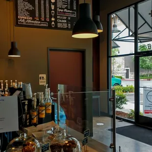 Extensive drink menu