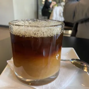 Drip coffee w/ cream