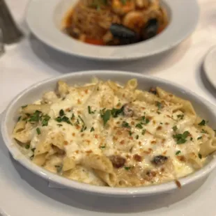 Ziti Al Forno Cappelini Di Mare