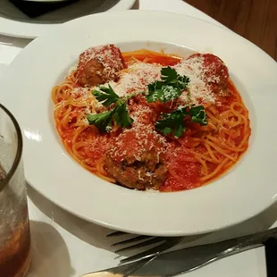 Spaghetti and Meatballs