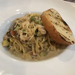 Sherry Chicken Pasta