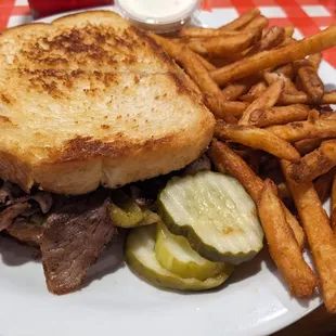 Grilled Ortega Beef Sandwich