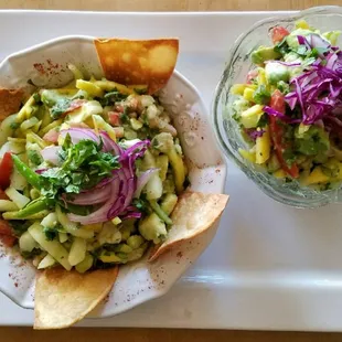 Tropical Ceviche - Appetizer Platter section in our menu