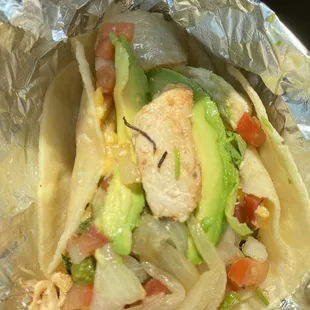 a close up of a wrap