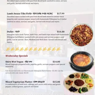 Official Cafe Luhena Menu