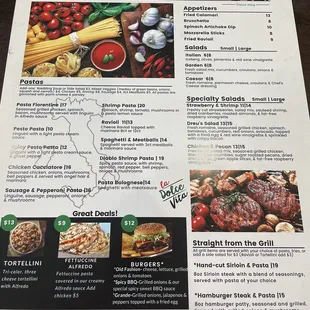 New look menu