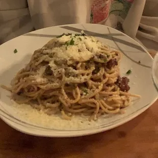 Pasta carbonara