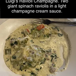 Spinach Ravioli