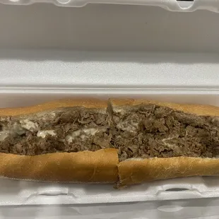 cheesesteak .. not bad but had better