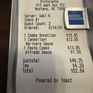 Our Bill.