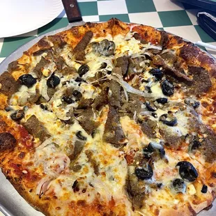 Gyro Pizza