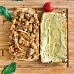 Sauteed Mushroom Philly