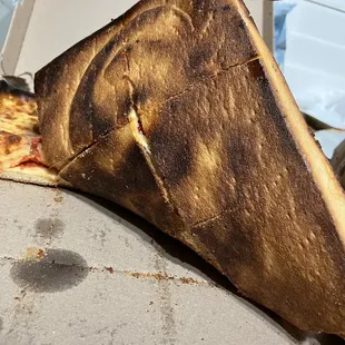Burnt crust