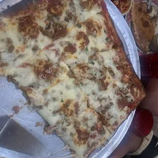 Deep Dish Sicilian Pizza