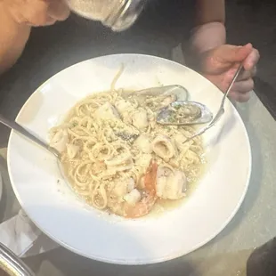 pasta dish, pasta, food