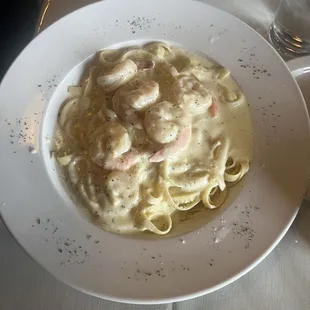 Shrimp Alfredo