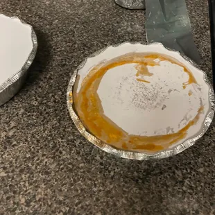 More grease than food.