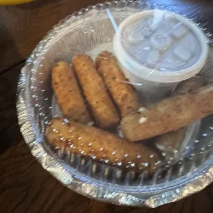 6 Pieces Mozzarella SticksMozzarella